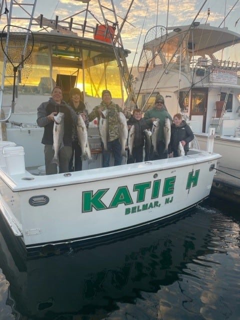Sport Fishing on the Katie H in Belmar, NJ